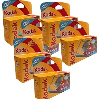 Amazon | FunSaver 使い捨てカメラ フラッシュ機能付き 800 ISO
